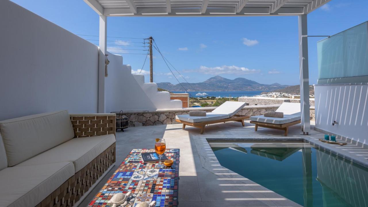 Hilltop Suites Milos Mytakas Esterno foto